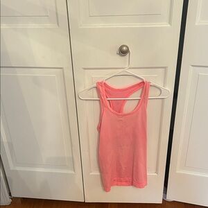 lululemon athletica Coral Pink Racerback Tank